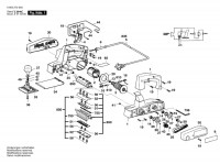 Bosch 0 603 272 003 Pho 100 Portable Planer 220 V / Eu Spare Parts